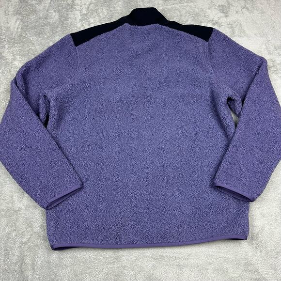 Under Armour Golf Size XL Mens Purple Fleece Pile Golf Pullover Sweater - Picture 3 of 8